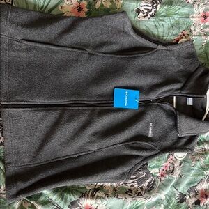 Columbia Gray Fleece Vest
